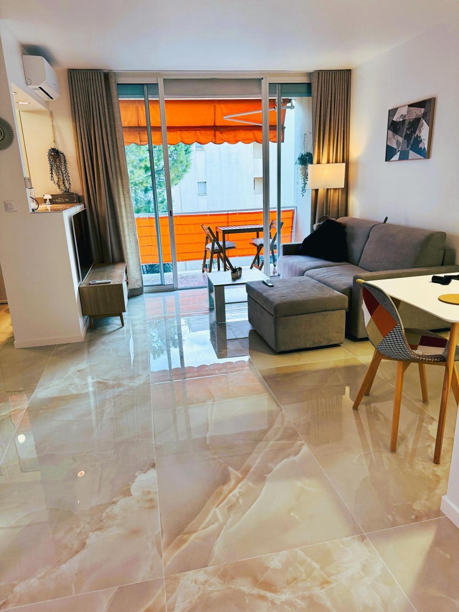 Studio Climatise 600M De La Plage Cagnes-sur-Mer Dış mekan fotoğraf