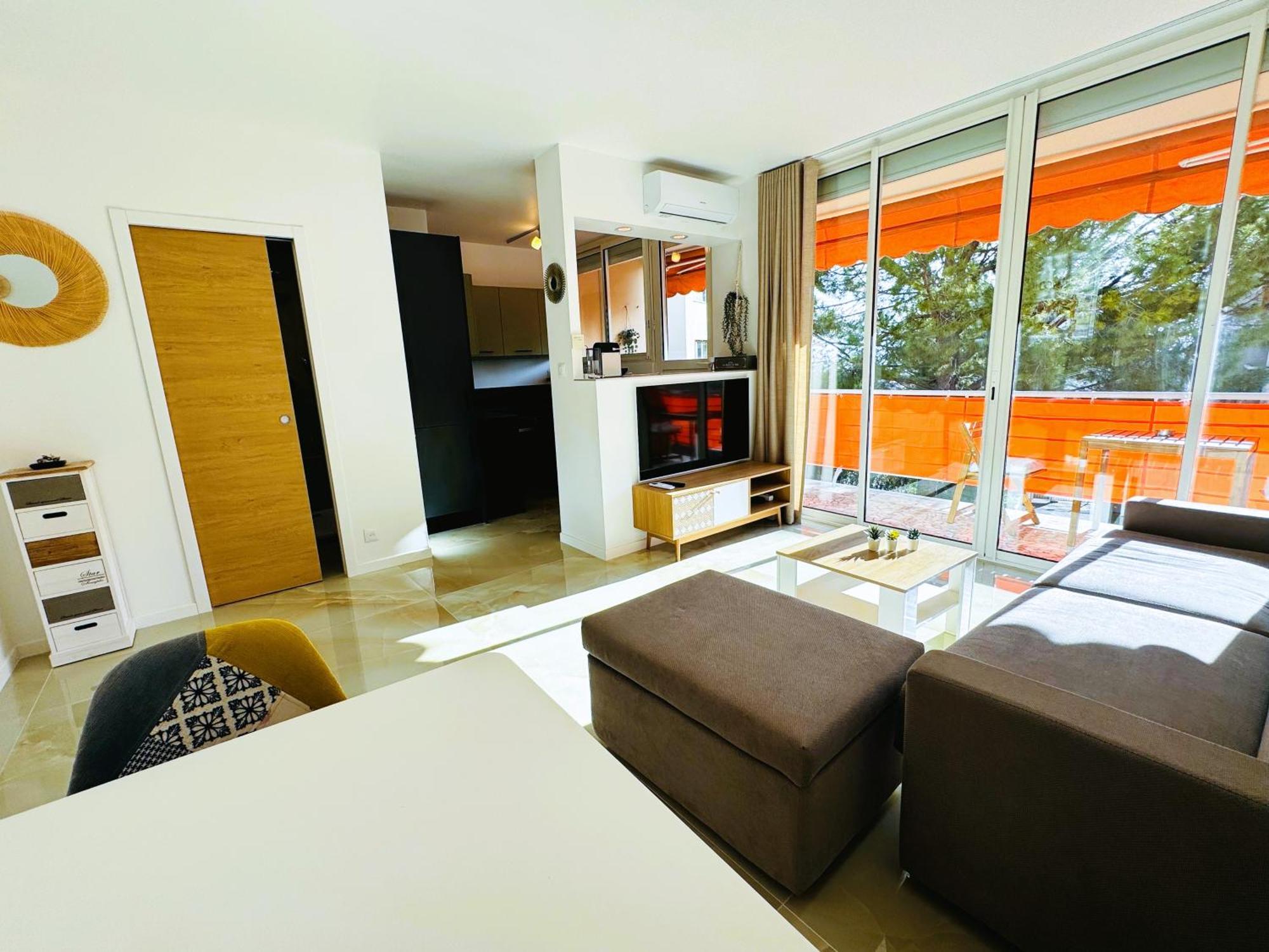 Studio Climatise 600M De La Plage Cagnes-sur-Mer Dış mekan fotoğraf